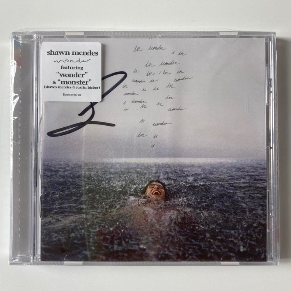 Shawn Mendes Wonder Signed CD
